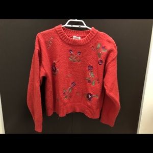 Flowerettes sweatshirt